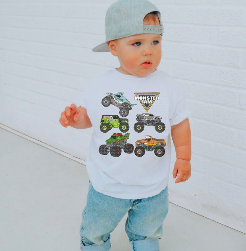 Monster Truck Kids Tee