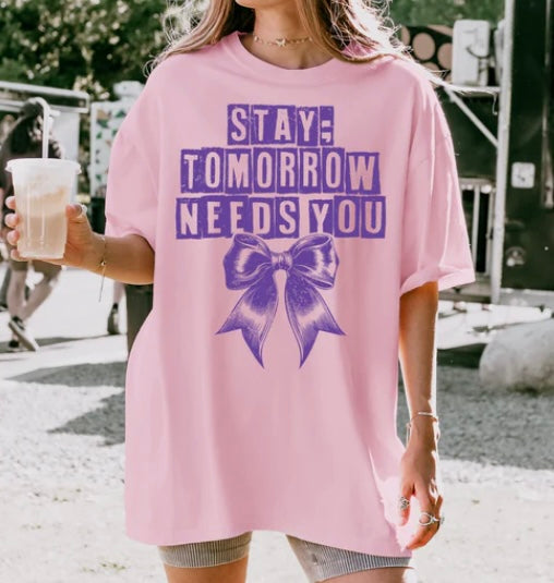 Stay Coquette tee