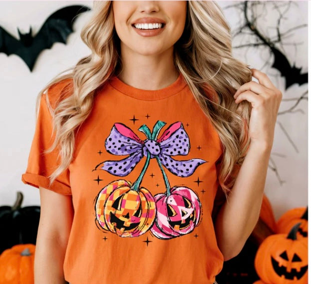 Pumpkin Cherry Tee