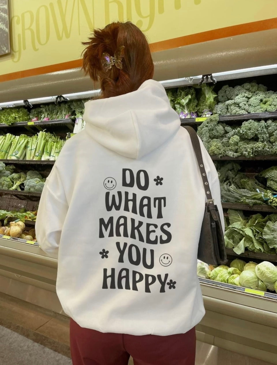 Do what makes you happy crewneck