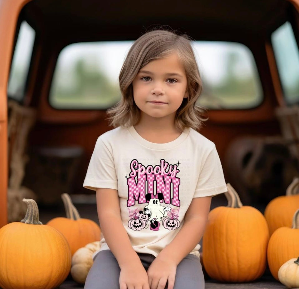 Minnie Spooky Mini Kids Tee