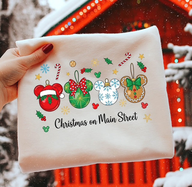 Christmas on Main Street Crewneck
