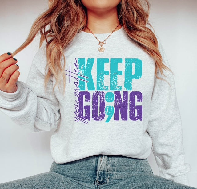 Keep Going Crewneck