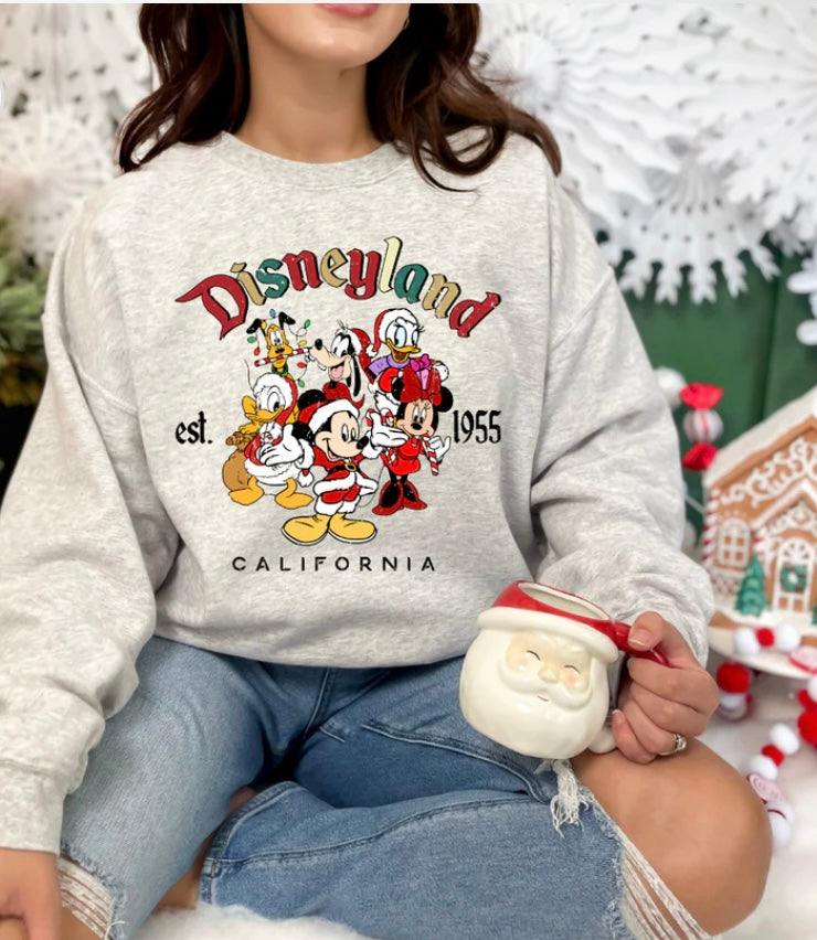 DLand Christmas Crewneck