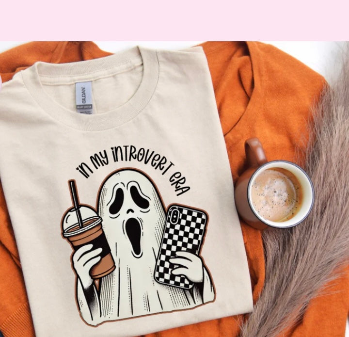 In my introvert era tee