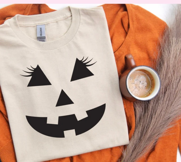 Girl Pumpkin Tee