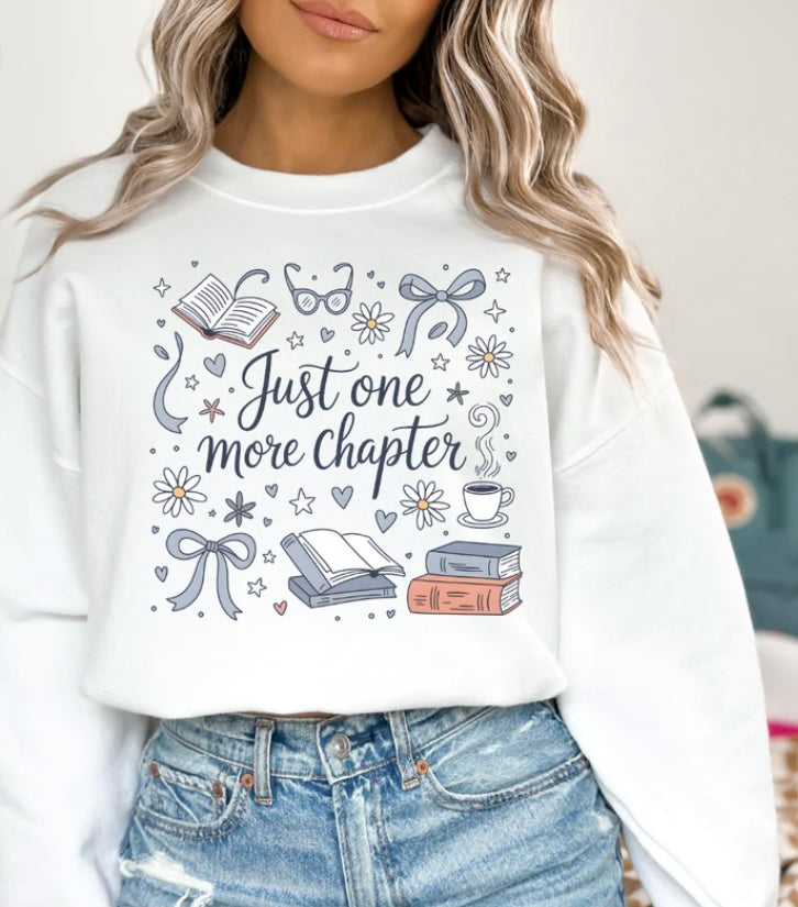 Just One More Chapter Crewneck