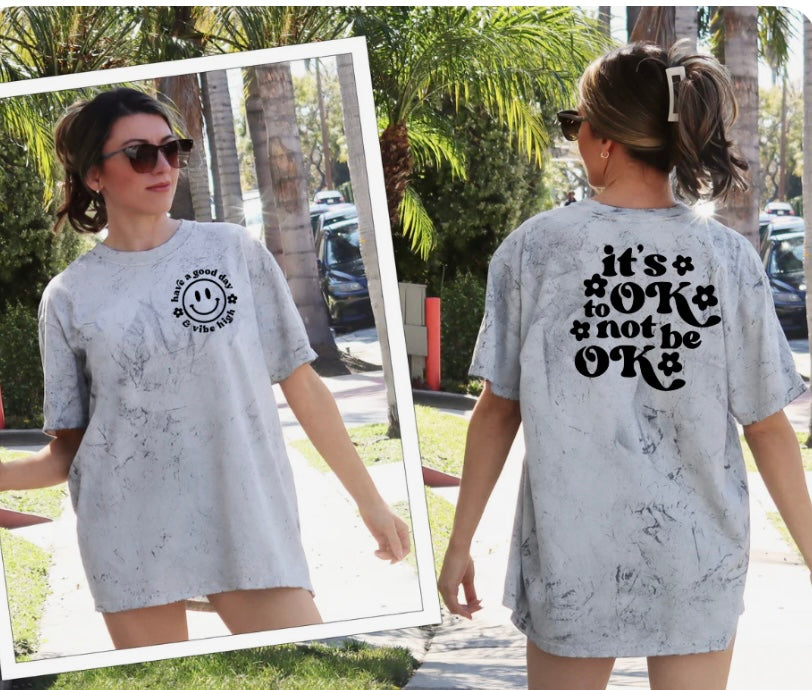 Lou It's ok to not be ok Tee