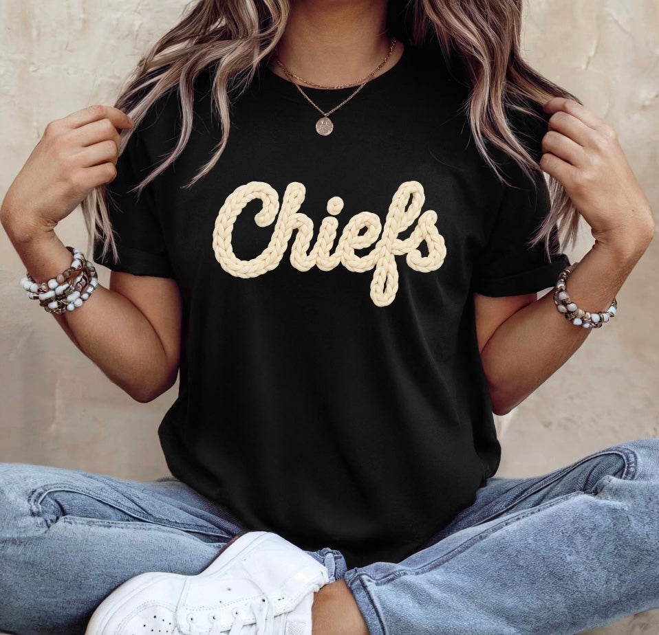 Faux Knit Chiefs Tee