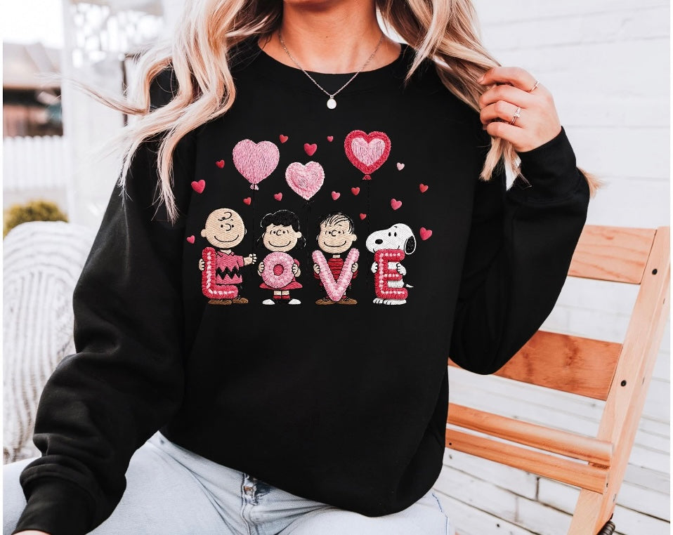 Peanuts Love Crewneck