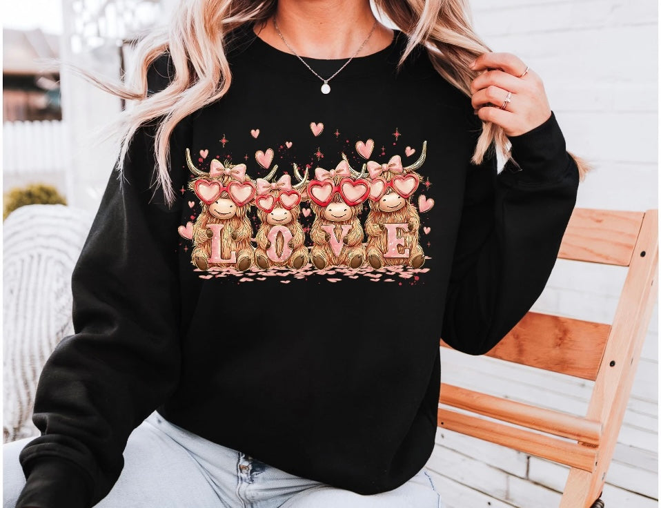 Love Cows Crewneck