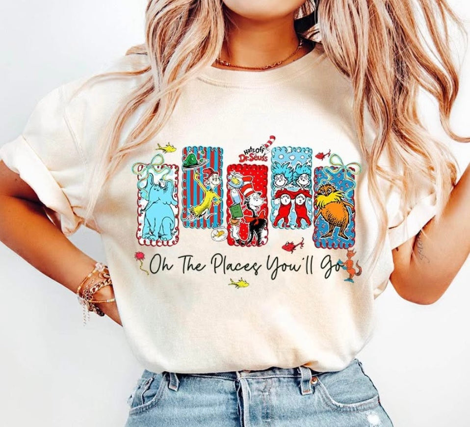 Oh the places you'll go Tee
