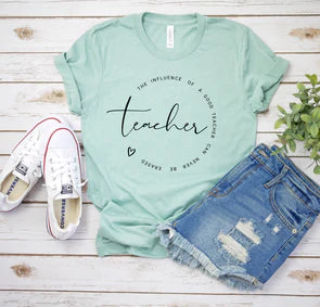 The influence of a teacher Tee