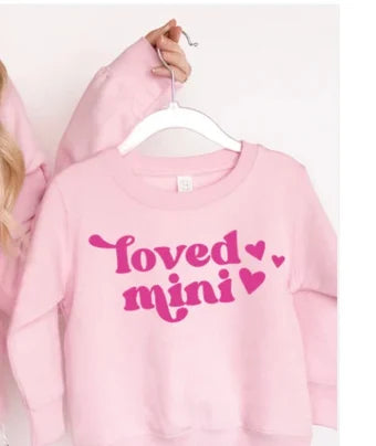 Loved Mini Crewneck