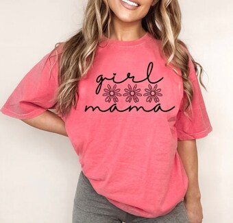 Girl Mama (floral) tee