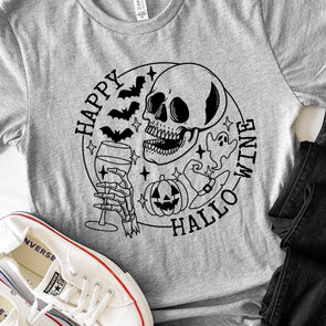 Happy Hallo-wine tee