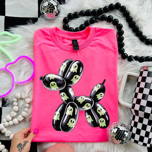 Balloon Dog Ghost Tee