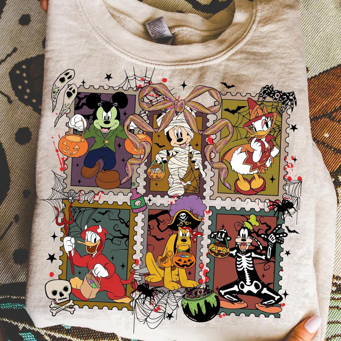 Mouse Stamps Crewneck