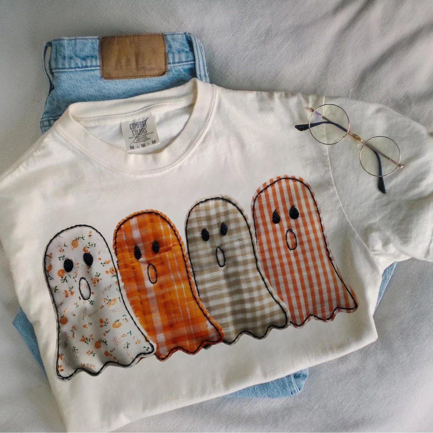 Patchwork Ghosties Tee