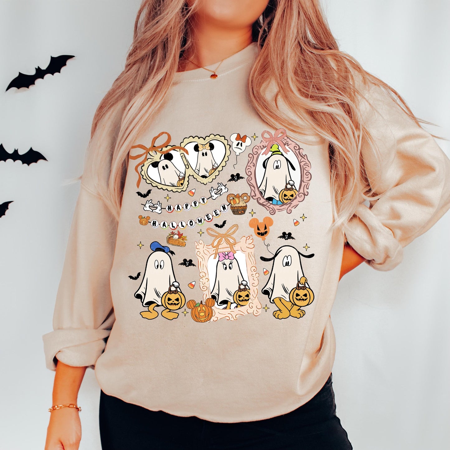 Happy Halloween Mouse Crewneck