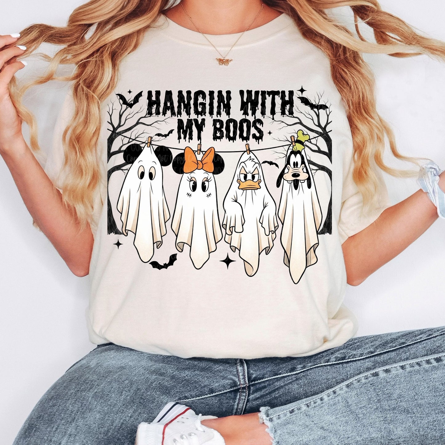 Mouse Ghosties Hangin' Tee