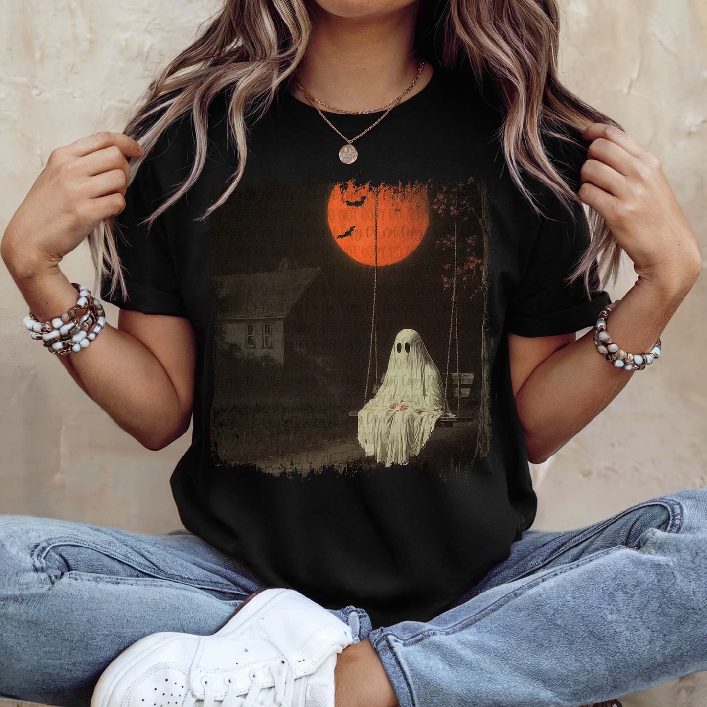 Ghost Moon Swing Tee