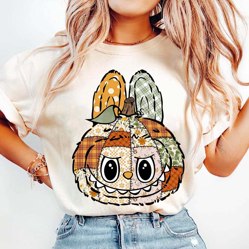Patchwork Labubu Tee