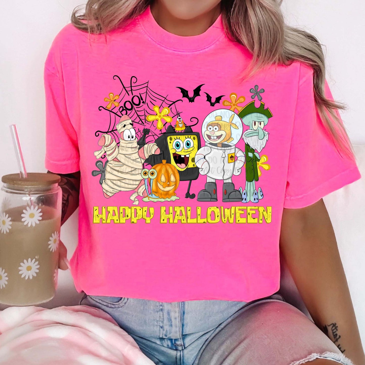 Halloween Sponge Tee