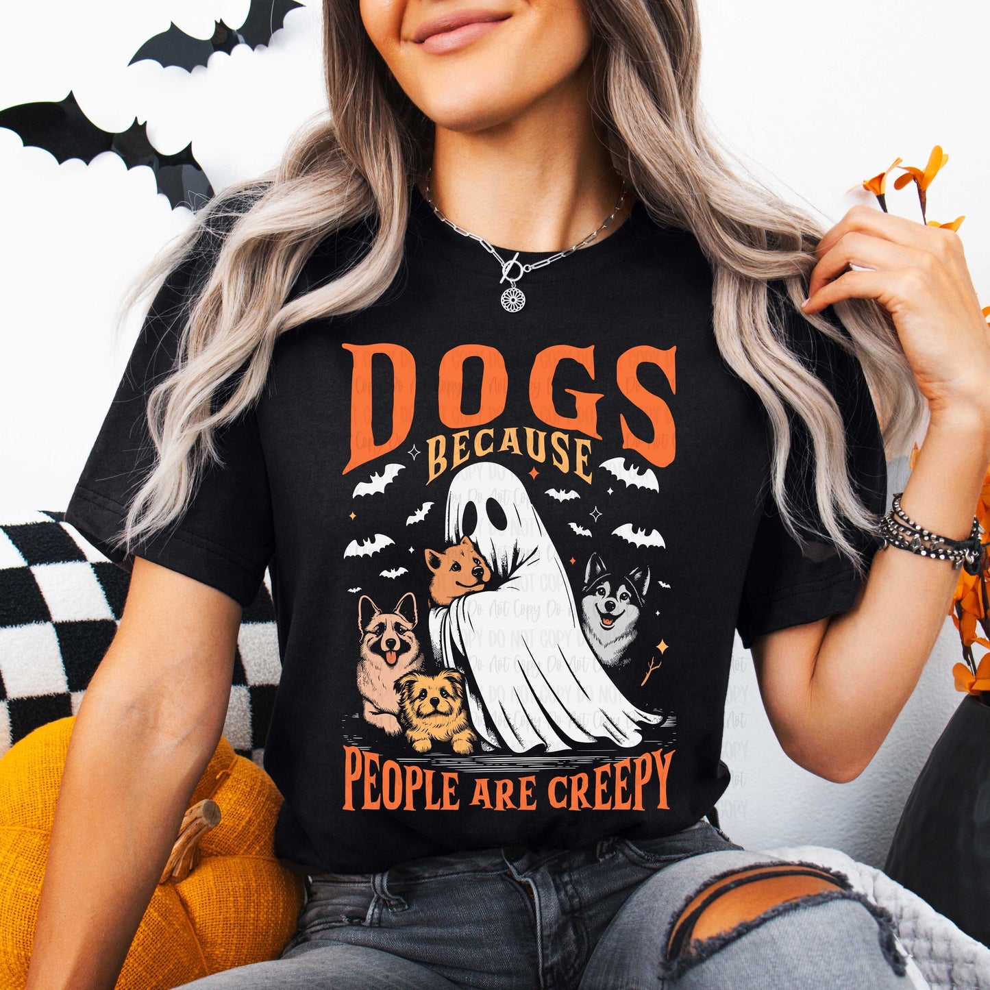 Dogs because People are Creepy Tee