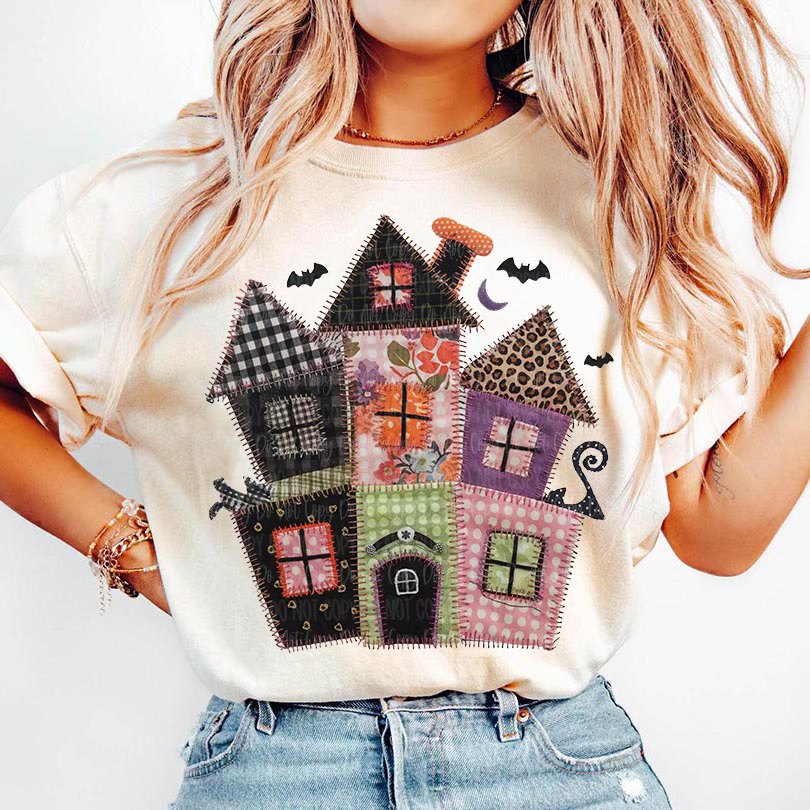 Patchwork House Tee