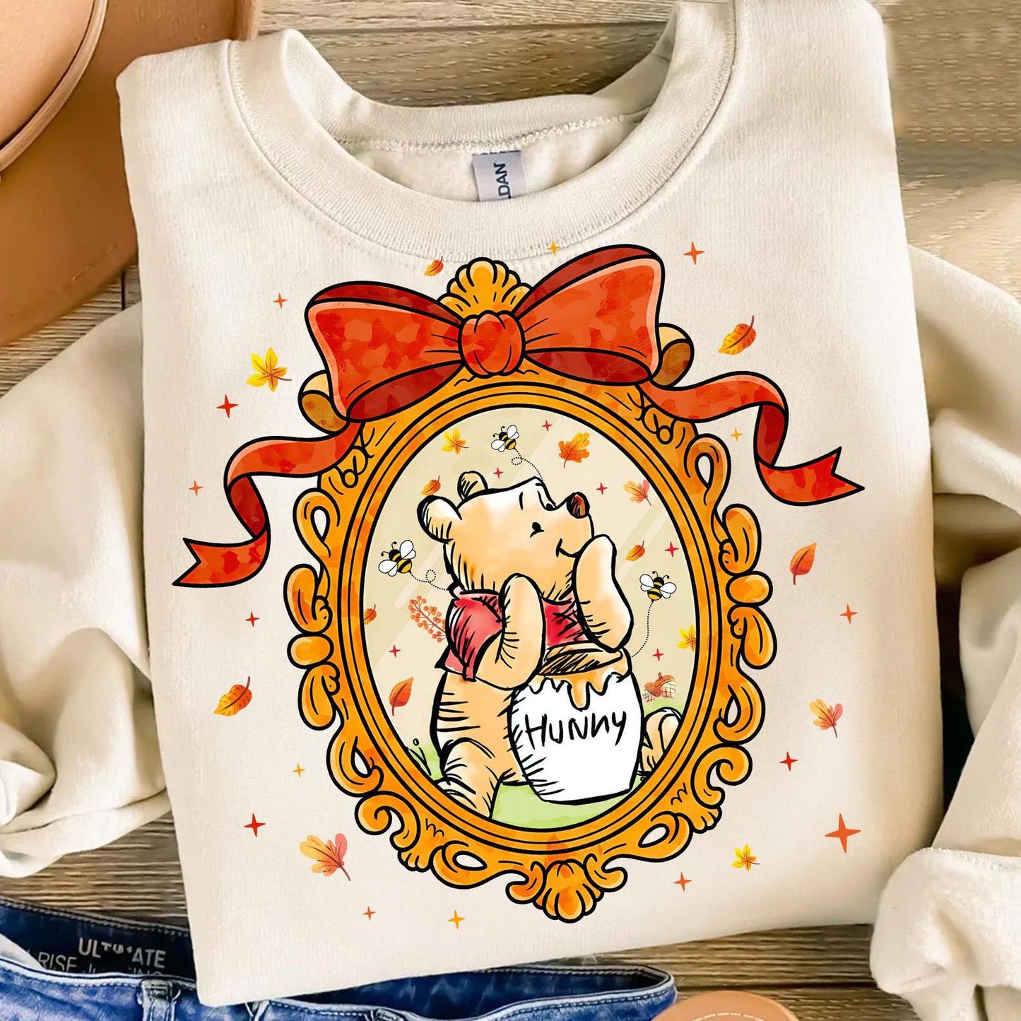 Pooh Frame Crewneck