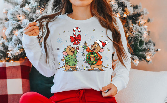 Christmas Mice Crewneck
