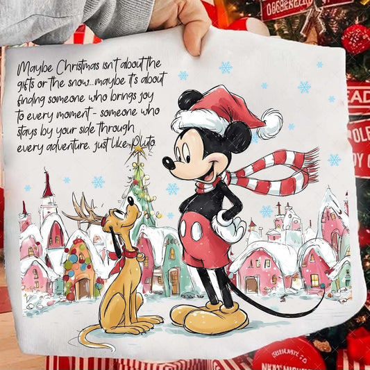 Mouse Maybe Christmas Crewneck