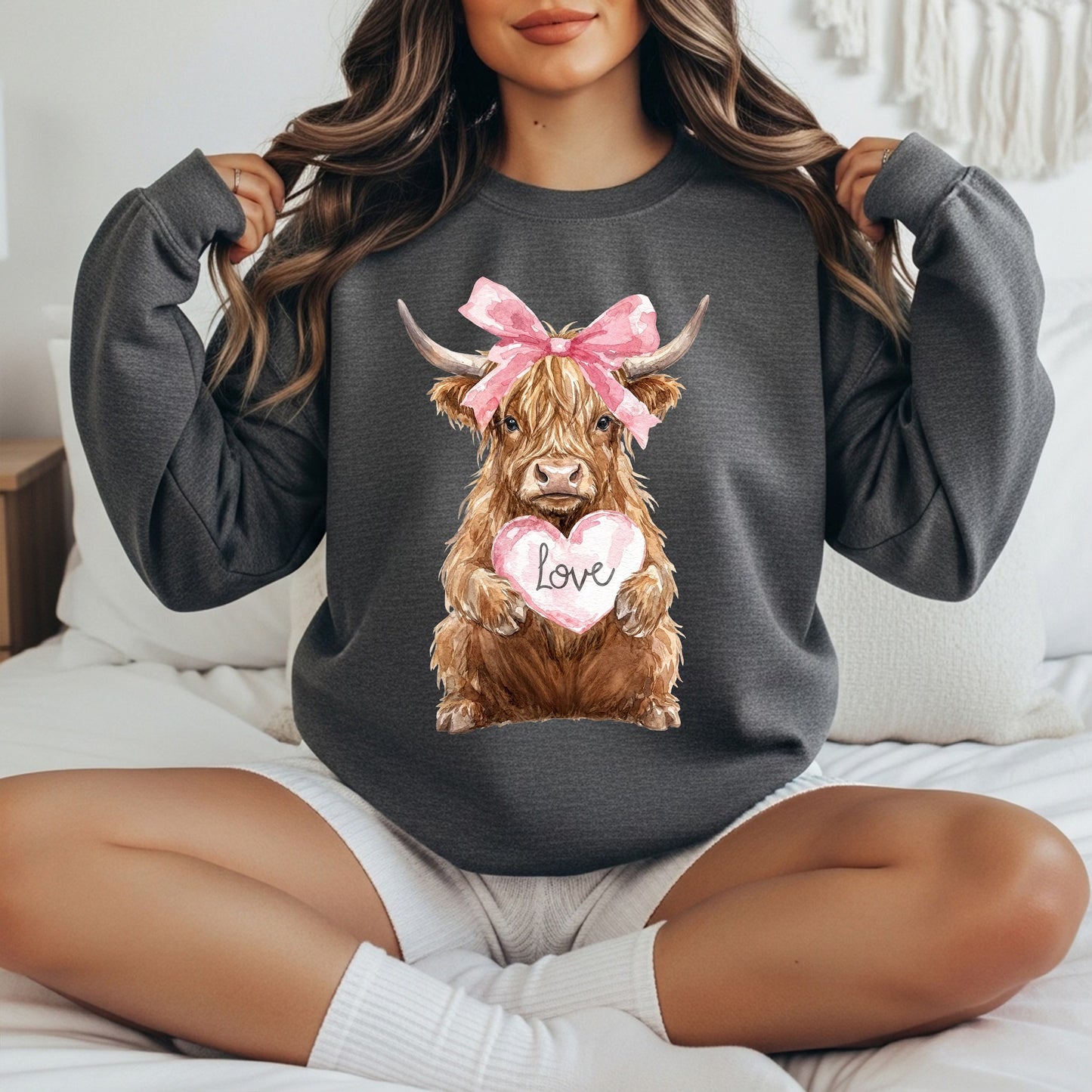 Love Cow Crewneck