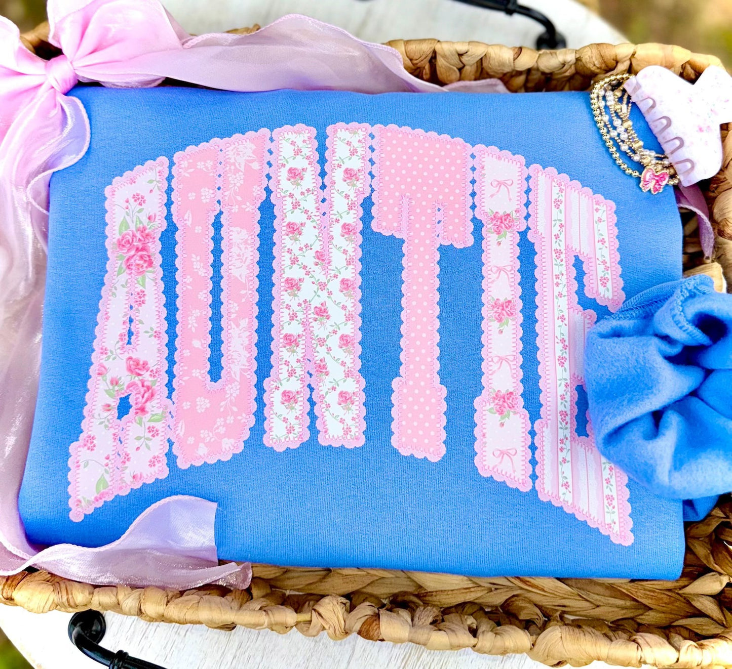 Floral Auntie Tee
