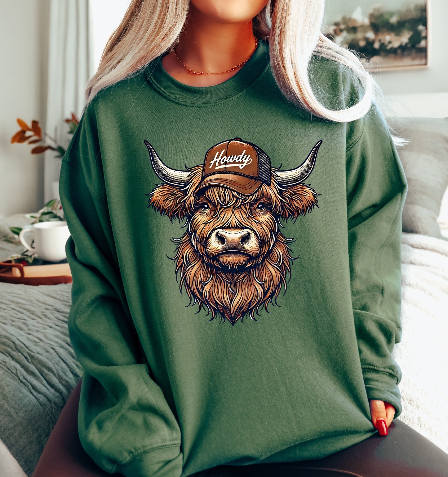 Howdy Hyland Crewneck