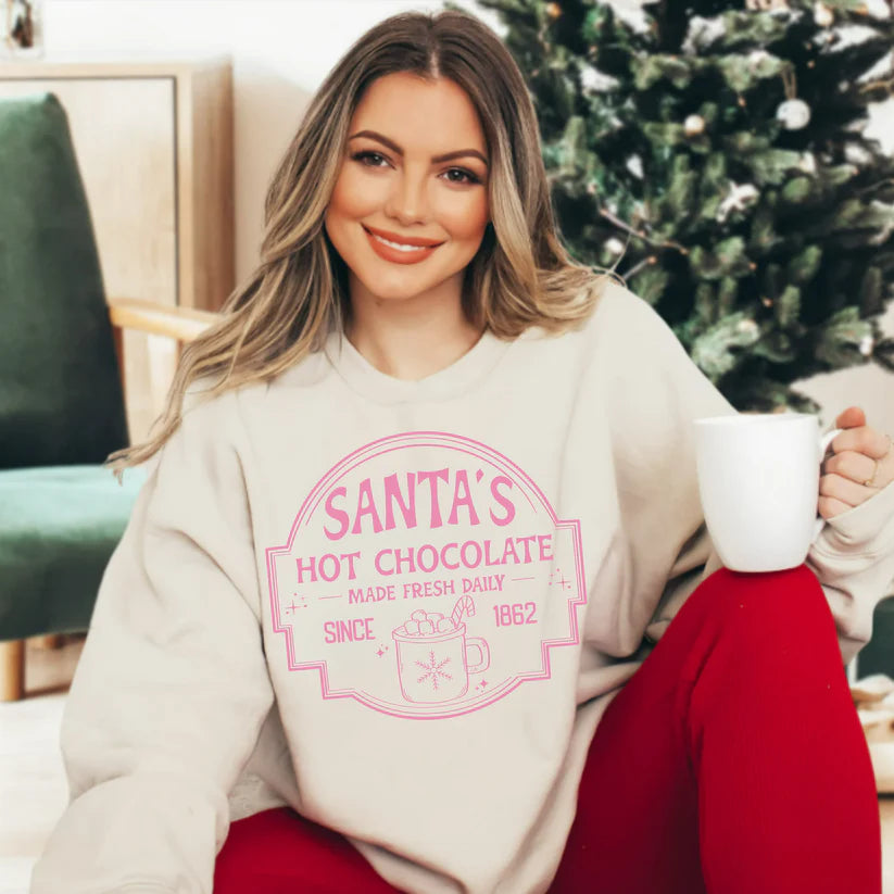 Santa's Hot Chocolate Crewneck