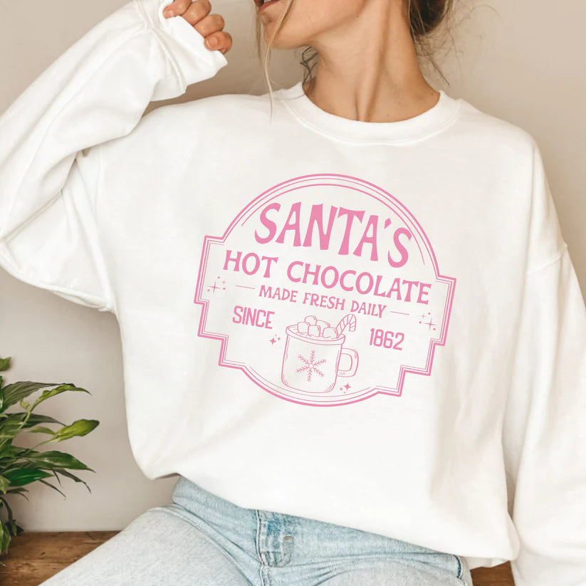 Santa's Hot Chocolate Crewneck