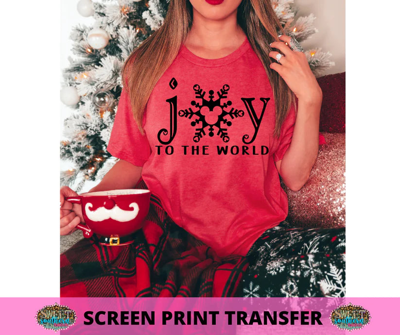 Joy to the World Mouse tee