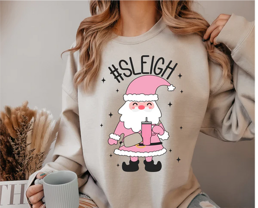 #Sleigh Boujee Santa Crewneck