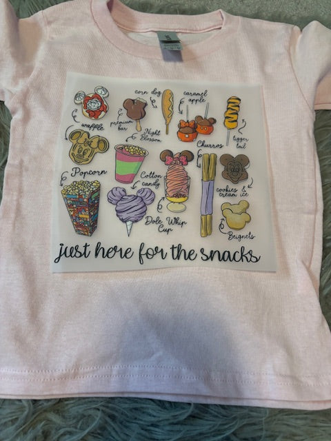 Toddler Mouse Snacks Tee