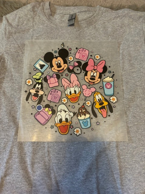 Mouse and Friends Kids Tee