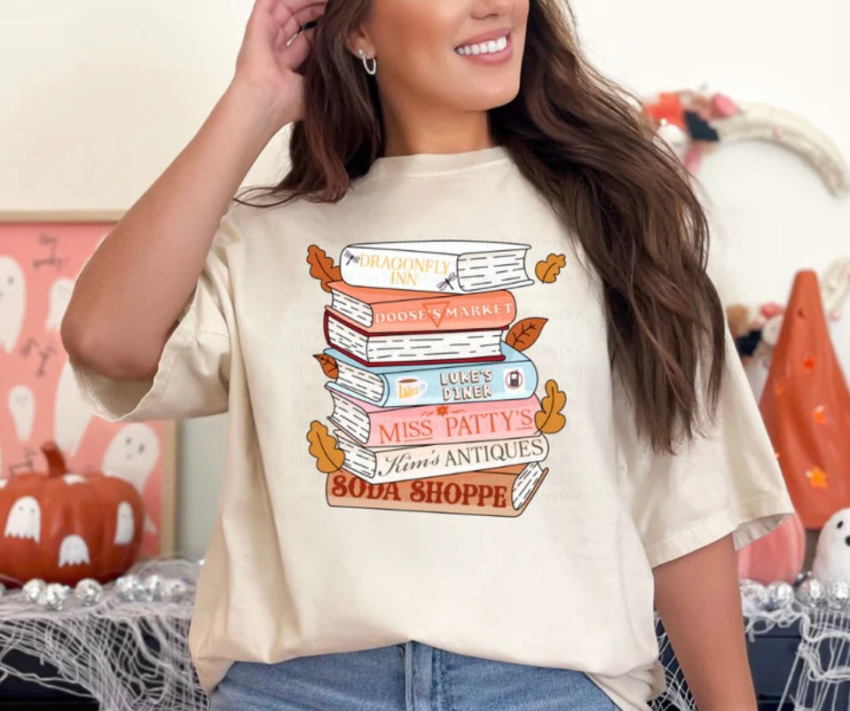 Gilmore Books Tee