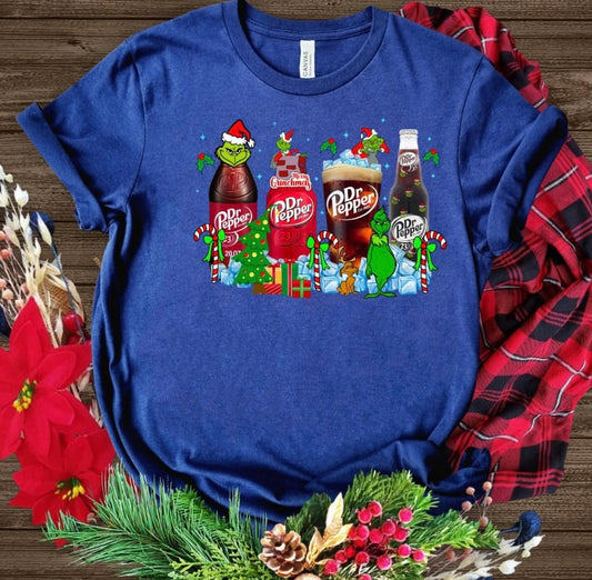 Grinch Dr Pepper Tee