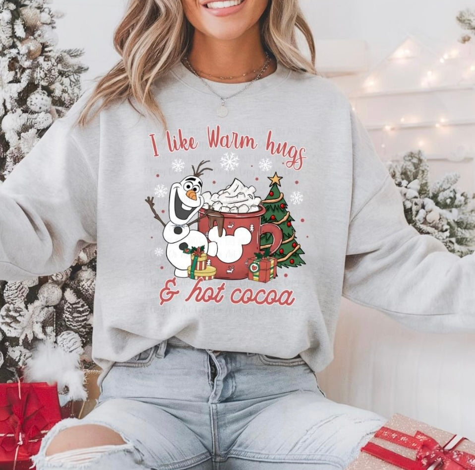 Snowman Hot Cocoa Crewneck