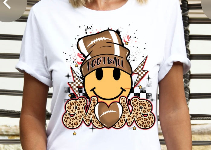 Football Mom tee