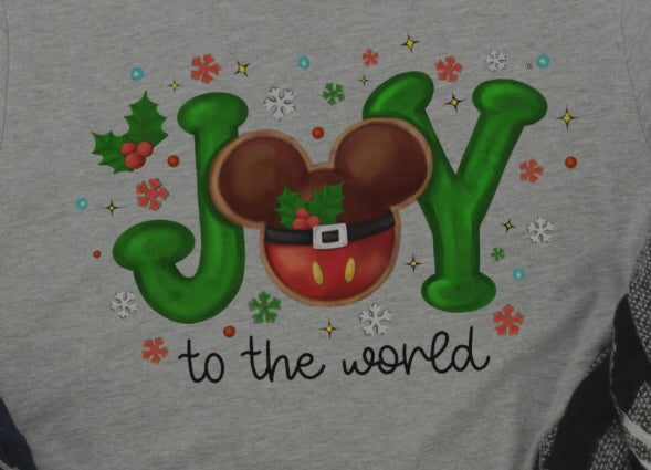 Joy to the World (color) Crewneck