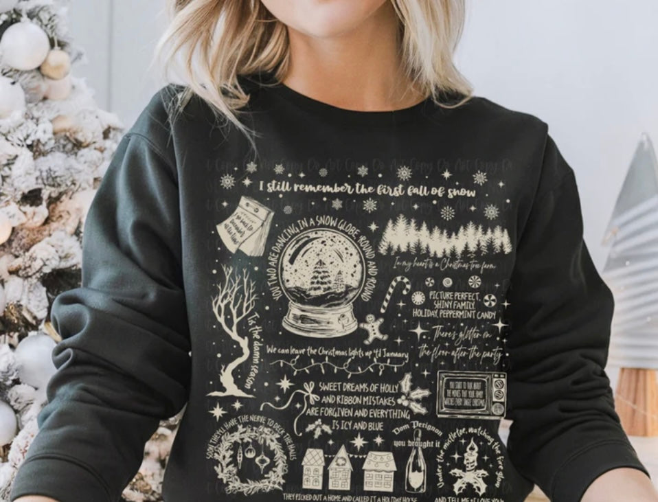 Taylor Christmas Crewneck
