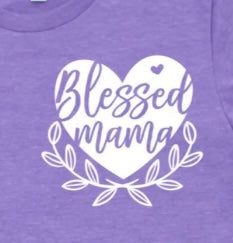 Blessed mama (pocket) tee