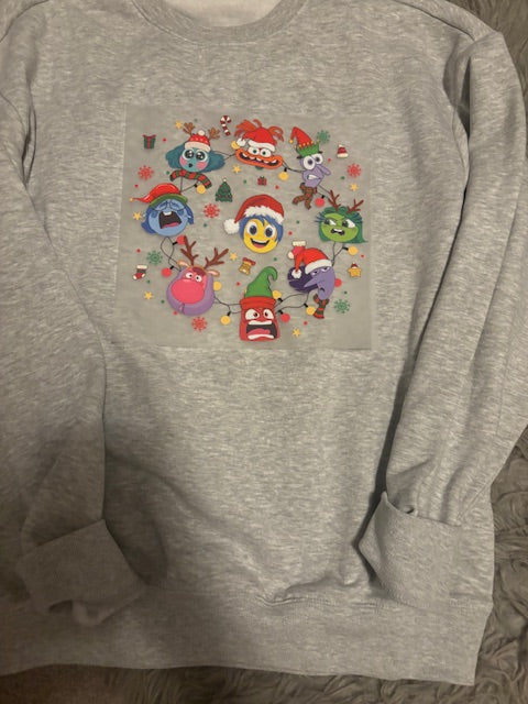 Christmas Inside Out Crewneck